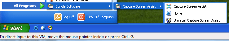 uninstall capture screen assist software from Windows Start-Menu uninstall capture screen assist software from Windows Start-Menu