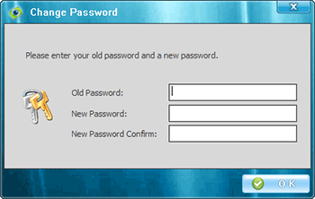 Dialog To Change Password Of Keylogger Software