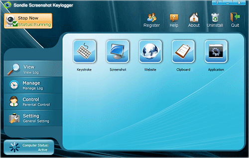 Screenshot Keylogger Software