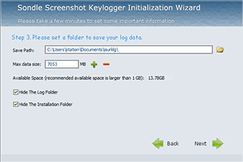 Set A Folder To Save Logs Of Keylogger Software