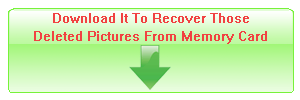Download It To Recover Those Deleted Pictures From Memory Card