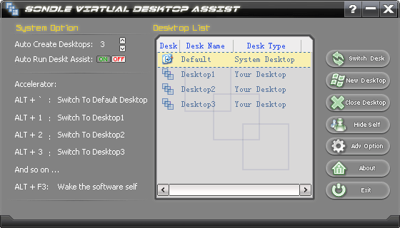 Click It To Create Multiple Desktops Windows 7